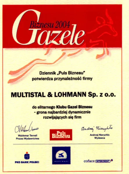 Gazele Biznesu 2004