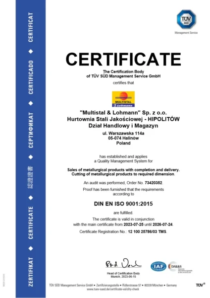 ISO 9001:2023 EN2