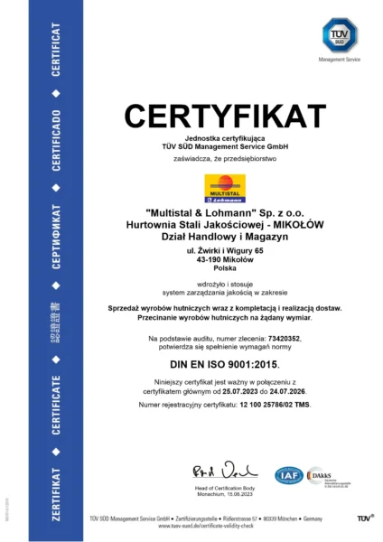 ISO 9001:2023 PL3