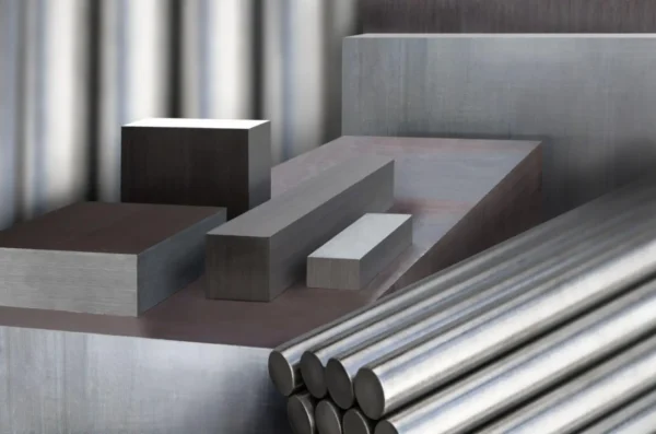 Pręty stalowe i profile metalowe wykorzystywane w produkcji przemysłowej
